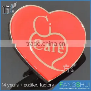 Wholesale Fashionable Heart Shaped Pin Badges Low Price on Sale thumbnail-3