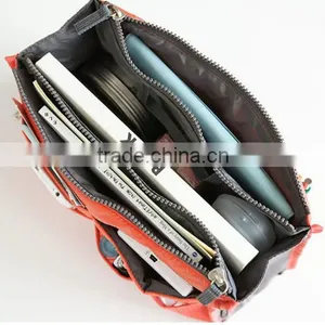 Make up Organizer Bag Men Casual Travel Bag Multi Functional Women Cosmetic Bags Storage Bag in Bag Makeup Handbag thumbnail-2
