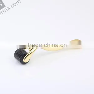 GTO Silver and Golden Handle 540 Needle Microneedle Derma Roller thumbnail-1