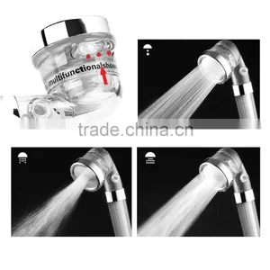 Strong Pressure ABS Plastic Negative Ion Hand Shower Head With Filter, Water Saving Hand Shower thumbnail-5
