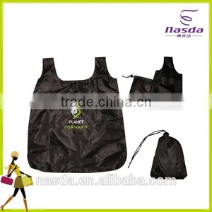 Black Color Waterproof Foldable Bag,Customized Foldable Shopping Bag,easy to Carry Foldable Bag With Logo thumbnail-1