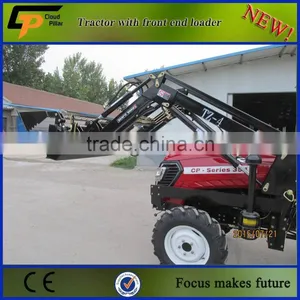 Good Quality 40hp Small Tractor With Opening Type Loader Bucket thumbnail-1
