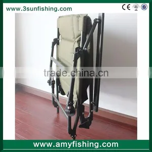 Carp Fishing Folding Chair With Arms Adjustable Legs thumbnail-6