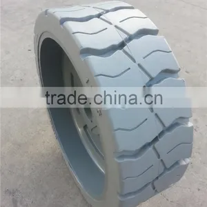 Deep Tread and Lug Pattern Industrial Solid Tire Manufacturer thumbnail-6