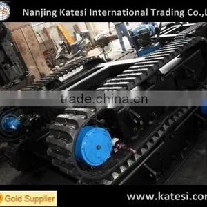 Mini Excavator Rubber Track Undercarriage for Earth Moving Machine/Rubber Track Chassis for Dilling Machine/Crawler Machine thumbnail-2