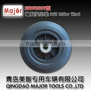 8*2 Solid Rubber 6203zz Bearing Wheel for Baby Doll Stroller thumbnail-1