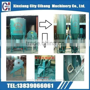 Easy Operation Combine Poultry Feeds Crusher and Mixer for Small Business Use thumbnail-3