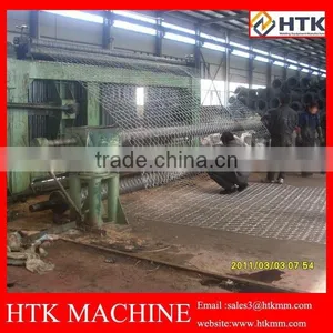 100*120mm Mesh Hole Gabion Box Making Machine , Hexagonal Gabion Machine,Hexagonal Mesh Netting Machine thumbnail-1