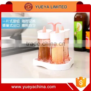 3 Pcs Set-red Rotatable Kitchen Spice Container Bottle thumbnail-3