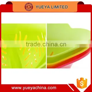 Candy Colors Flower Shaped Fruit Basket Kitchen Vegetable Basket Strainer thumbnail-6
