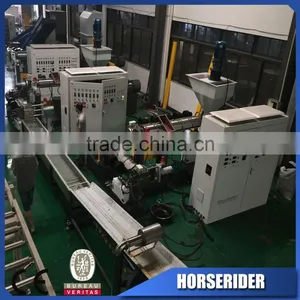 Waste Plastic pe pp LDPE HDPE Garbage Bags Pellletizing Recycling Line/pelletizing Recycling Price Plant/pelletizing Granulator thumbnail-1