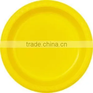 7" Inch Disposable PS Colorful Plastic Plates Party Tray thumbnail-2