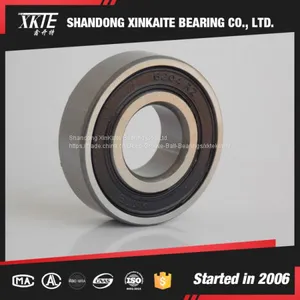 Sealed Bearing 6204 2RS Deep Groove Ball Bearing 6204 2RZ C3/C4 for Conveyor Idler Roller thumbnail-1
