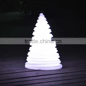 Christmas Ornaments LED Glowing Tower Lamp Led Christmas Tree Decorations USB Rechargeable Used Indoor/outdoor thumbnail-3