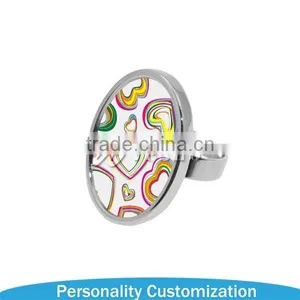 2015 New Arrival Fashion DIY Sublimation Finger Ring thumbnail-1