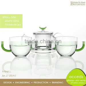 Custom Manufacture Novelty Borosilicate Tea Cup And Glass Ware thumbnail-5