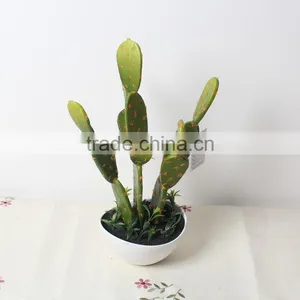 SJ1801212 Artificial Small Succulent Bonsai Plant/mini Cheap Plastic Plant thumbnail-3