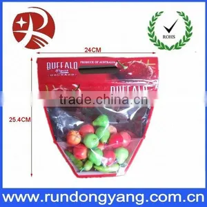 Printed Stand up Pouch Bag / Slider Zip Lock Fruit Bag for Grape thumbnail-2