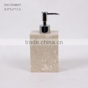 Hot Sale Classic Poly Stone Resin Bathroom Accessory Set , Bathroom Set thumbnail-1