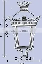 Express Customized Cast Iron Garden Light Pole thumbnail-4