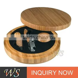 WS-106 Wooden Packing Wine Set With Customer Logo thumbnail-1