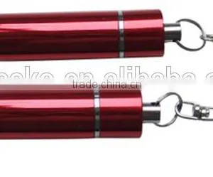 Custom Logo Carabiner Mini LED Telescopic Flashlight thumbnail-1