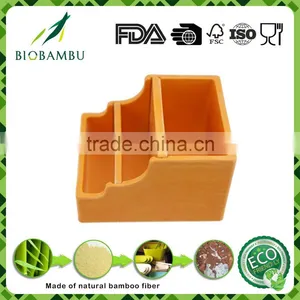 Factory Directly Provide Green Lifestyle Pretty Design Bamboo Pen Container thumbnail-4