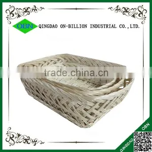 Bulk Cheap White Wicker Bread Basket for Sale thumbnail-3