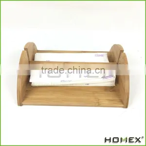 Bamboo Napkin Holder Rack Flat Napkin Holder Homex BSCI/Factory thumbnail-3