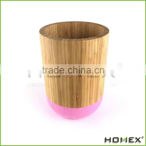 Bamboo Utensil Holder /wooden Spoon Holder Homex-BSCI thumbnail-3