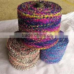 100% Polyester Fancy Yarn For Knitting Yarn With Dyeing thumbnail-1