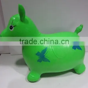 Painted Inflatable Toys for Children Jumping Horse thumbnail-5
