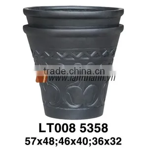 The Old Vietnamese Pottery Company Unique Commercial Bonsai Curves Poly Stone Pot thumbnail-1