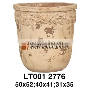 Oval Pattern Terracotta Pottery For Manufacturer thumbnail-1