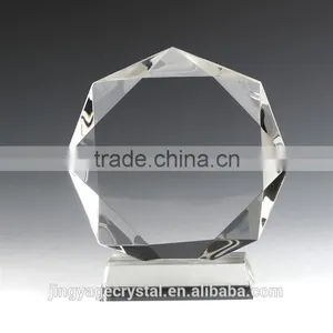 Jingyage Sublimation Blank Crystal Heat Transfer Crystal Sublimation Blank Photo Image Octahedron Crystal thumbnail-3