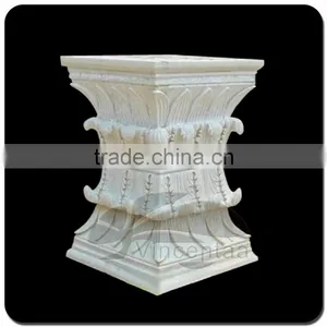 Beautidul Stone Pedestals Sculpture for Garden VP-010K thumbnail-3