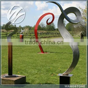 Abstract Famous Art Stainless Steel Outdoor Sculpture thumbnail-1