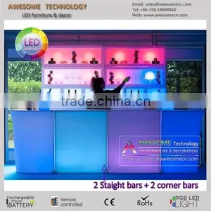 Led Lighting Modular Jumbo Bar Table / Bar Counter Set thumbnail-1