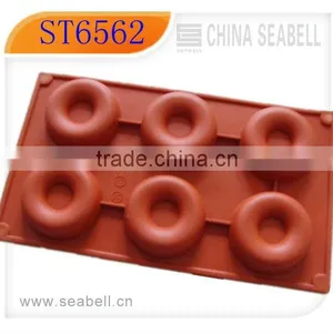 6pcs Yellow Silicone Cake Mold thumbnail-1