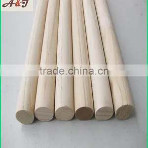 Smooth Natural Natural Wooden Broom Sticks With Low Price thumbnail-1