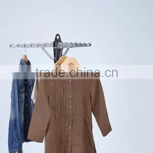 Indoor and Outdoor Collapsable Tripod Multi Clothes Hanger Drying Rack thumbnail-5