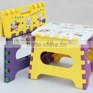 Easy to Fold and Open Baby Plastic Folding Stool thumbnail-5