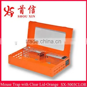 Color Coating Mouse Trap With Live Catch SX-5003CL-OR thumbnail-1