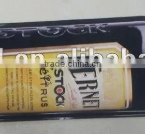 Wine Bottle Shaped Advertinsing Metal Tin Sign thumbnail-1