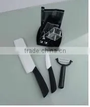 3"+6.5"+Peeler+ Knife Holder Ultra Sharp Kitchen Ceramic Cutlery Knives Set thumbnail-1