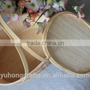 2015 New Bamboo Picnic Basket thumbnail-6