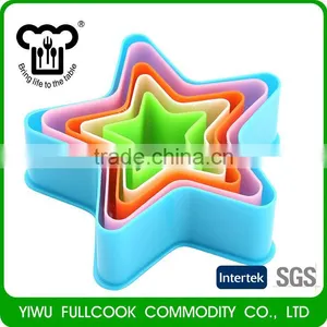 Factory Supply Simple Design Several Size Star Shaped Cookie Cutter thumbnail-1