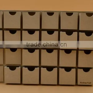 Christmas Calendar Box Wooden Storage Box thumbnail-1