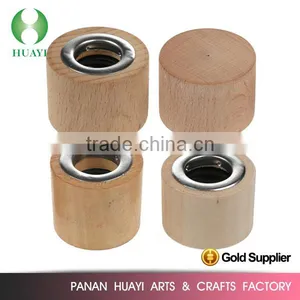Natural Color Perfume Wooden Cap for Glass Bottle thumbnail-5