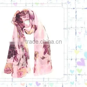 2011 Fashionable Silk Painting Scarf thumbnail-1